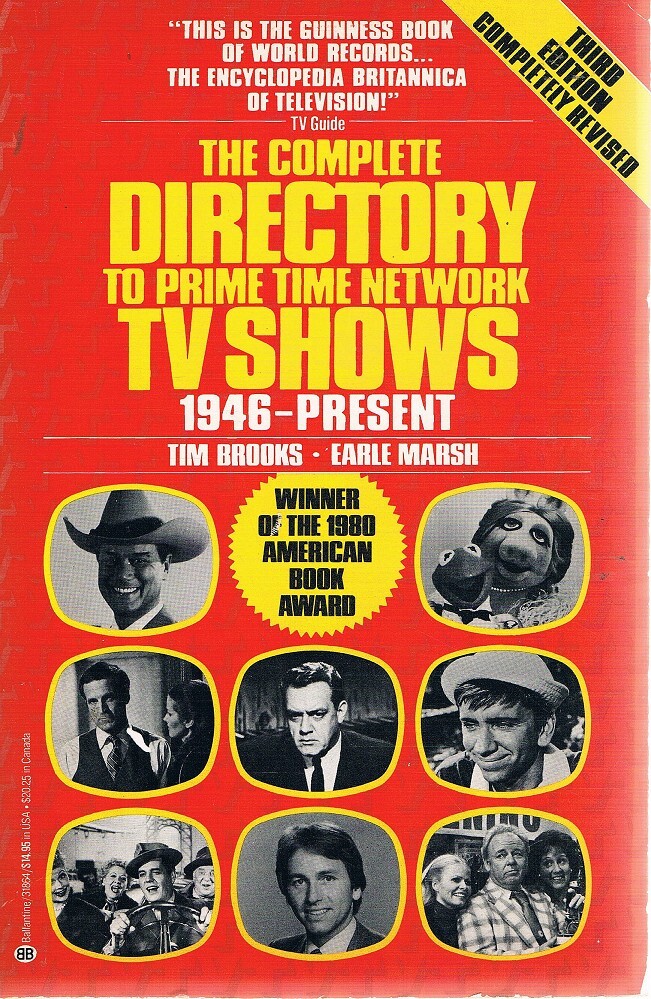 The Complete Directory to Prime Time Network by Brooks, Tim