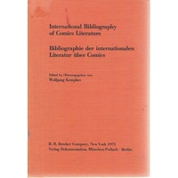 International Bibliography Of Comic Literature