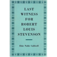 Last Witness For Robert Louis Stevenson