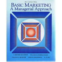 Basic Marketing. A Managerial Approach