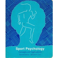 Sport Psychology. Concepts And Applications