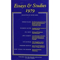 Essays And Studies 1979