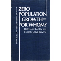 Zero Population Growth For Whom