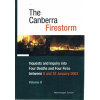 The Canberra Firestorm. (2 Volume Set)