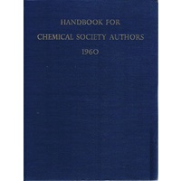 Handbook For Chemical Society Authors. Special Publication 14