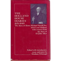 The Holland House Diaries, 1831-1840