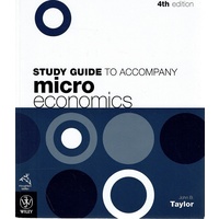 Microeconomics 4E Study Guide (Micro Economics)