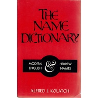 The Name Dictionary. Modern English And Hebrew Names