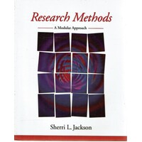 Research Methods. A Modular Approach