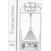 Ancient Monuments Society. Volume 43