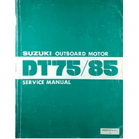 Suzuki Outboard Motor DT 75 - 85. Service Manual