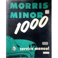 Morris Minor 1000 Service Manual 1957-1961