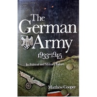German Army, 1933-45. Its Political And Military Failure