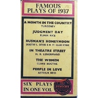 Famous Plays Of 1937