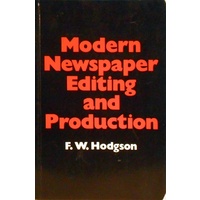 Modern Newspaper Editing And Production