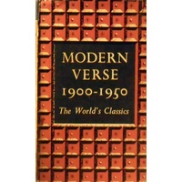 Modern Verse 1900-1950