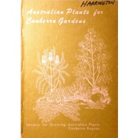 Australian Plants For Canberra Gardens