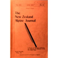 The New Zealand Alpine Journal June 1948. (Volume XII No. 35)