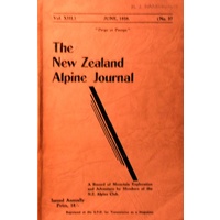 The New Zealand Alpine Journal June 1950. (Volume  XIII. No. 37)