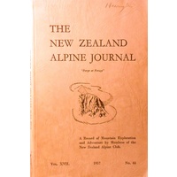 The New Zealand Alpine Journal. (1957. Volume XVII. No. 44)