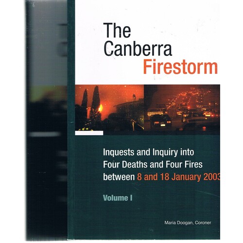 The Canberra Firestorm. (2 Volume Set)