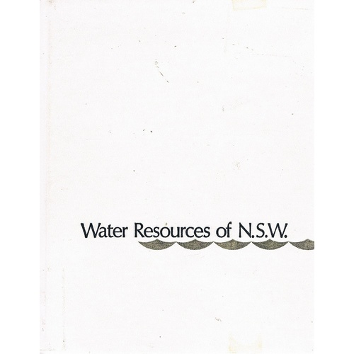 Water Resources Of N.S.W