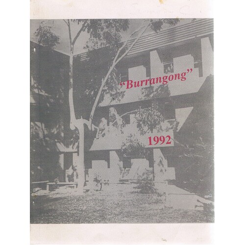 Burrangong. The Magazine Of Young Technology High School 1992