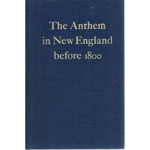 The Anthem In New England Before 1800