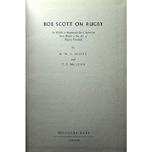 Bob Scott on Rugby