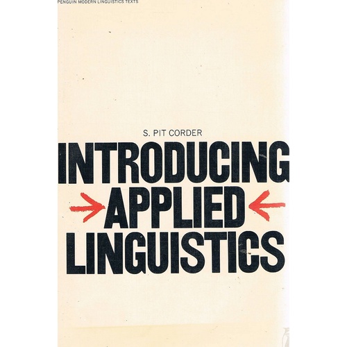 Introducing Applied Linguistics