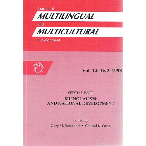 Journal Of Multilingual And Multicultural Development