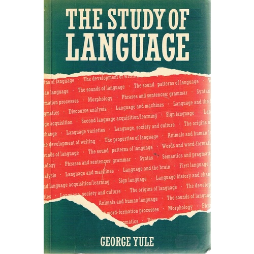 The Study Of Language