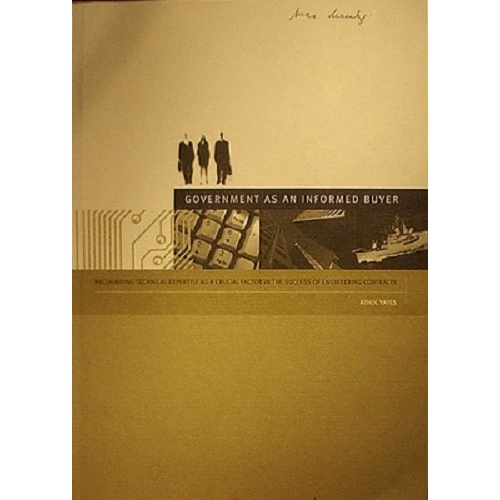 Government as an informed buyer. Recognising technical expertise as a crucial factor in the success of engineering contracts.