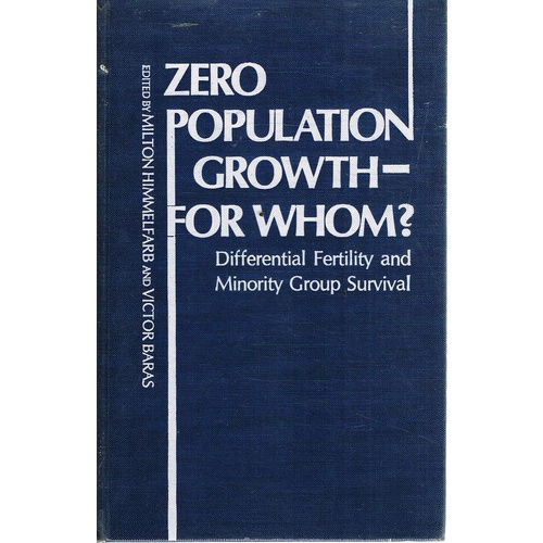 Zero Population Growth For Whom