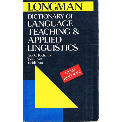 Dictionary Of Language Teaching & Applied Linguistics