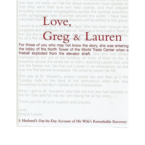 Love, Greg And Lauren