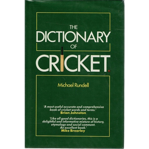 The Dictionary Of Cricket