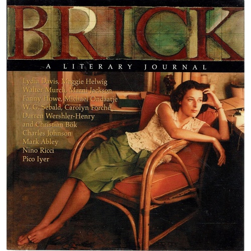 Brick. A Literary Journal