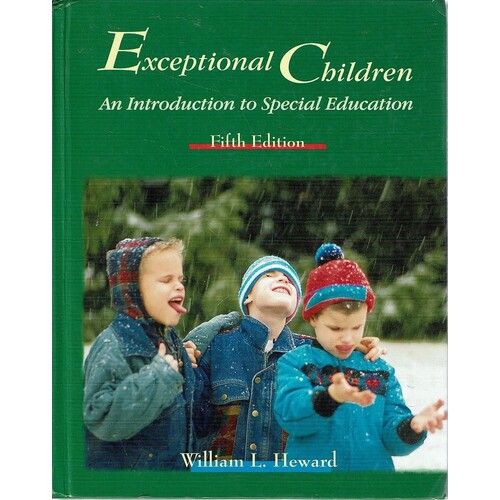 Exceptional Children. An Introduction to Special Education