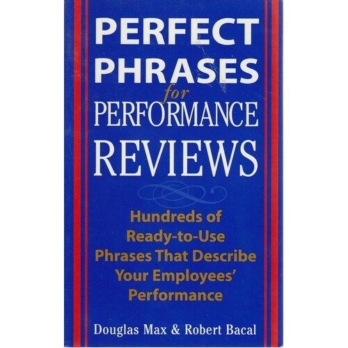 Perfect Phrases For Performance Reviews