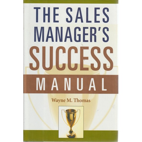 Sales Manager's Success Manual