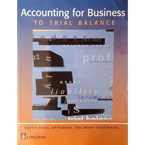 Accounting For Business. To Trial Balance