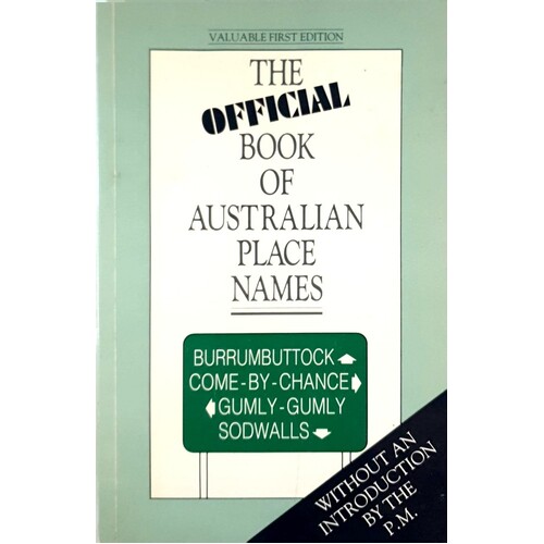 The Official Book Of Australian Place Names