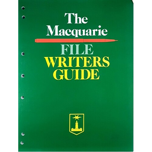 The Macquarie File Writers Guide