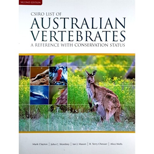 CSIRO List Of Australian Vertebrates. A Reference With Conservation Status