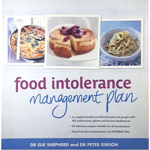 Food Intolerance Management Plan