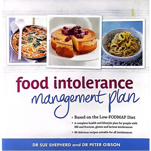 Food Intolerance Management Plan