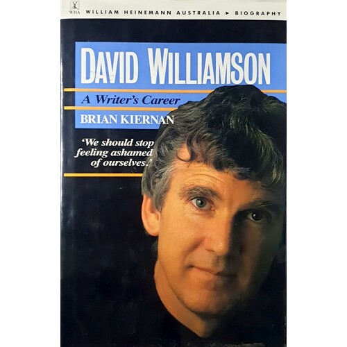 David Williamson. A Writer's Career