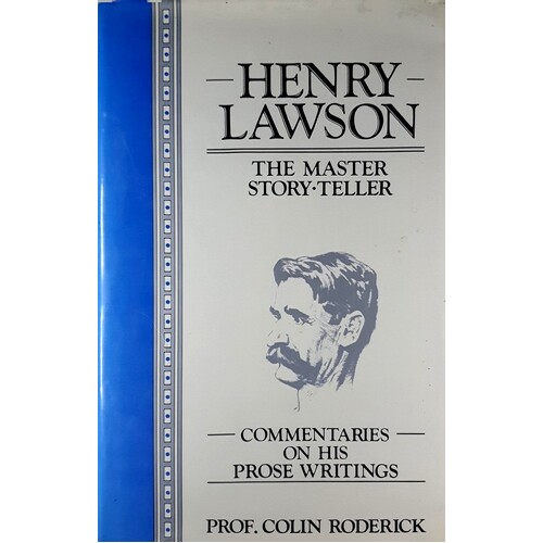 Henry Lawson. The Master Story-Teller