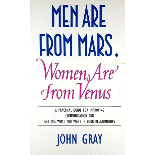 Men Are From Mars, Women Are From Venus